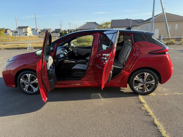 リーフ Ｘ　Ｖセレクション　衝突軽減ブレーキ　ブラインドスポットモニター　純正ナビ　　フルセグＴＶ　ＢＴ　ＵＳＢ　全方位カメラ　クルーズコントロール　シートヒーター　ドライブレコーダー　電動格納ミラー　ＬＥＤ　オートライト（13枚目）