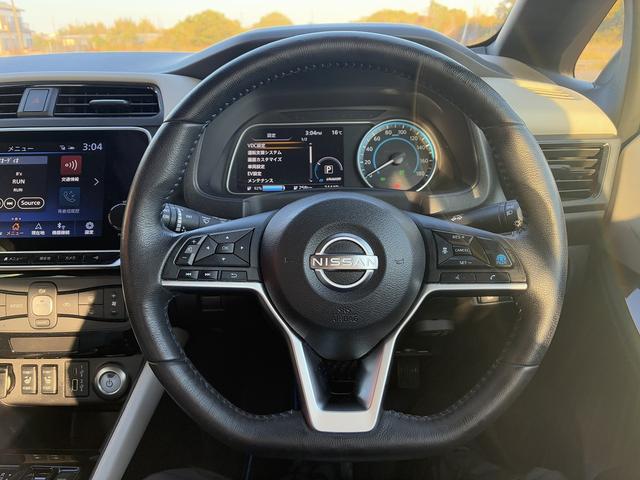 リーフ Ｘ　Ｖセレクション　衝突軽減ブレーキ　ブラインドスポットモニター　純正ナビ　　フルセグＴＶ　ＢＴ　ＵＳＢ　全方位カメラ　クルーズコントロール　シートヒーター　ドライブレコーダー　電動格納ミラー　ＬＥＤ　オートライト（32枚目）