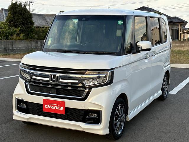 Ｎ－ＢＯＸカスタム Ｌ　純正ナビ　フルセグＴＶ　衝突軽減ブレーキ　ＢＴ　Ｂカメラ　両側電動スライドドア　ＬＥＤ　ＣＤ　ＤＶＤ　クルコン　ステリモ　横滑り防止装置　レーンアシスト　フォグランプ　オートライト　シートヒーター（5枚目）