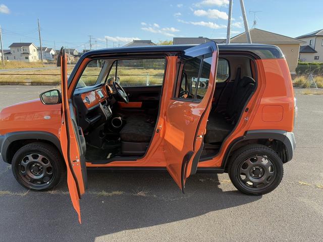 ハスラー Ｆリミテッド　衝突軽減ブレーキフルセグＴＶ　ＢＴ　ＵＳＢ　アイドリングストップ　ＥＴＣ　シートヒーター　ドライブレコーダー　電動格納ミラー　ＬＥＤ　オートライト　純正アルミホイール　横滑り防止装置（13枚目）