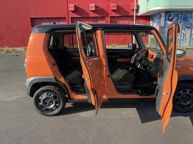 ハスラー Ｆリミテッド　衝突軽減ブレーキフルセグＴＶ　ＢＴ　ＵＳＢ　アイドリングストップ　ＥＴＣ　シートヒーター　ドライブレコーダー　電動格納ミラー　ＬＥＤ　オートライト　純正アルミホイール　横滑り防止装置（18枚目）