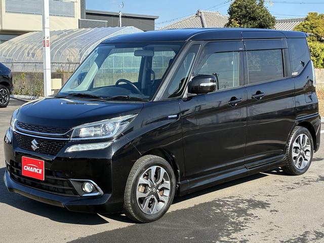 ソリオバンディット ハイブリッドＭＶ　横滑り防止装置　アイドリングストップ　全方位カメラ　ＢＴ　電動格納ミラー　両側スライドドア　ＬＥＤ　フォグランプ　オートライト　純正アルミホイール　パーキングスタート　スマートキー（4枚目）