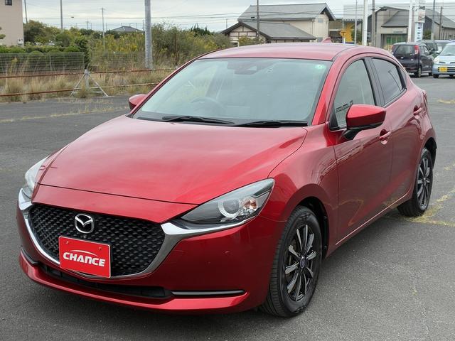 MAZDA2 15S スマートエディション レーンアシスト 純正ナビ フルセグ 全方位カメラ BT USB コーナーセンサー ドライブレコーダー パーキングアシスタント 電動格納ミラー LED オートライト 純正アルミホイール 横滑り防止装置(4枚目)
