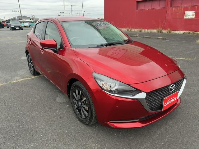 MAZDA2 15S スマートエディション レーンアシスト 純正ナビ フルセグ 全方位カメラ BT USB コーナーセンサー ドライブレコーダー パーキングアシスタント 電動格納ミラー LED オートライト 純正アルミホイール 横滑り防止装置(50枚目)