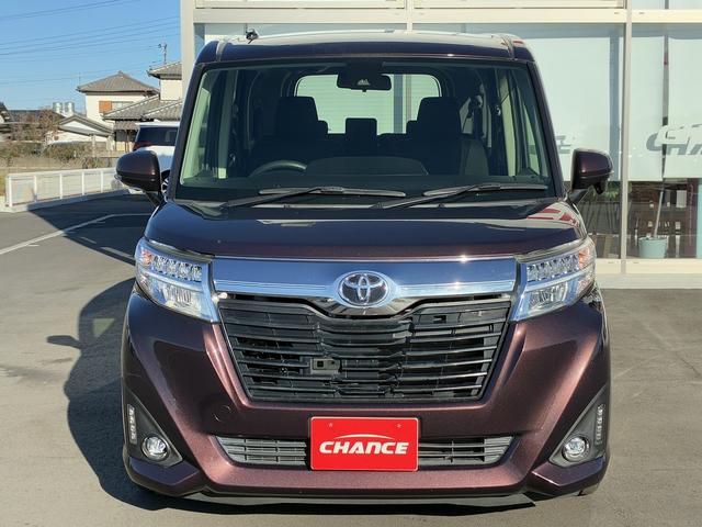 ルーミー Ｇ－Ｔ　衝突軽減ブレーキ　コーナーセンサー　両側スライドドア　ＬＥＤ　クルーズコントロール　ステアリングスイッチ　横滑り防止装置　オートライト　純正アルミ１４インチ　電動格納ミラー　フォグランプ　スマートキー（5枚目）