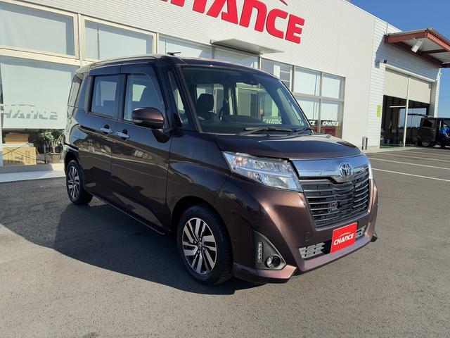 ルーミー Ｇ－Ｔ　衝突軽減ブレーキ　コーナーセンサー　両側スライドドア　ＬＥＤ　クルーズコントロール　ステアリングスイッチ　横滑り防止装置　オートライト　純正アルミ１４インチ　電動格納ミラー　フォグランプ　スマートキー（6枚目）