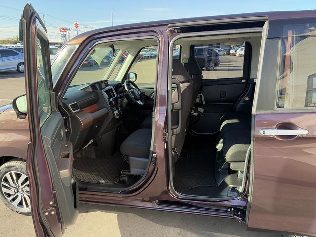 ルーミー Ｇ－Ｔ　衝突軽減ブレーキ　コーナーセンサー　両側スライドドア　ＬＥＤ　クルーズコントロール　ステアリングスイッチ　横滑り防止装置　オートライト　純正アルミ１４インチ　電動格納ミラー　フォグランプ　スマートキー（12枚目）