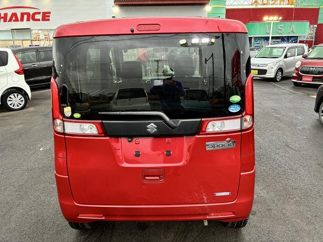 スペーシア G アイドリングストップ バックカメラ USB シートヒーター 電動格納ミラー スライドドア 純正アルミホイール ベンチシート パーキングスタート フルセグTV CD(10枚目)