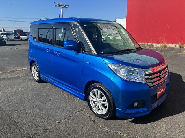 ソリオ ハイブリッドMZ SDナビ フルセグTV 衝突軽減ブレーキ ETC 両側電動スライドドア 後席モニター ドラレコ レーンアシスト ステアリングスイッチ クルーズコントロール フォグランプ オートライト サイドエアバッグ(6枚目)