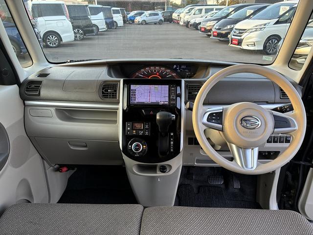 タント X SAII 両側スライド片側電動ドア 電動格納ミラー オートライト 横滑り防止装置 ETC バックカメラ BT 衝突軽減ブレーキ 純正ナビ フルセグTV アイドリングストップ ベンチシート(3枚目)