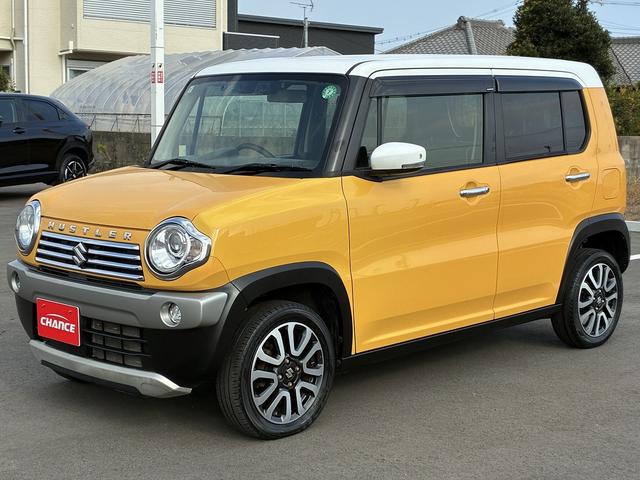 ハスラー J シートヒーター 純正アルミホイール レーンアシスト 衝突軽減ブレーキ 横滑り防止装置 LED 電動格納ミラー フォグランプ オートライト ETC CD DVD(4枚目)