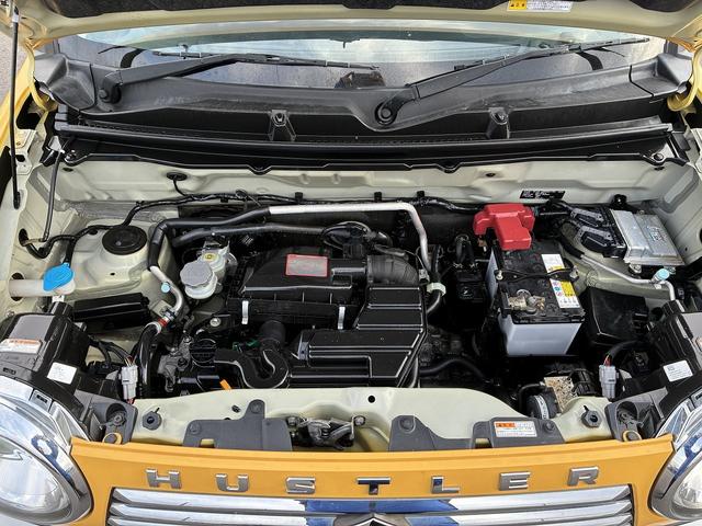 ハスラー J シートヒーター 純正アルミホイール レーンアシスト 衝突軽減ブレーキ 横滑り防止装置 LED 電動格納ミラー フォグランプ オートライト ETC CD DVD(58枚目)