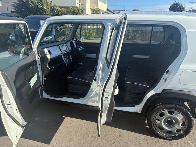 ハスラー G 社外ナビ ワンセグTV CD DVD Bluetooth接続 AUX バックカメラ サイド・フロントカメラ ドライブレコーダー コーナーセンサー 社外15インチアルミホイール プッシュスタート(12枚目)