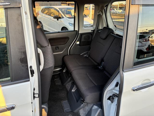 スペーシアカスタム XSターボ 社外ナビ アイドリングストップ ETC クルーズコントロール スマートキー プッシュスタート シートヒーター 電動格納ミラー 両側電動スライドドア LEDヘッドライト オートライト(14枚目)