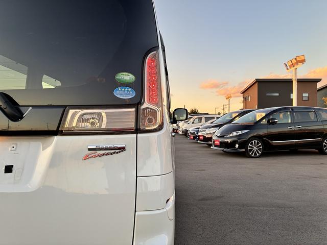 スペーシアカスタム XSターボ 社外ナビ アイドリングストップ ETC クルーズコントロール スマートキー プッシュスタート シートヒーター 電動格納ミラー 両側電動スライドドア LEDヘッドライト オートライト(52枚目)