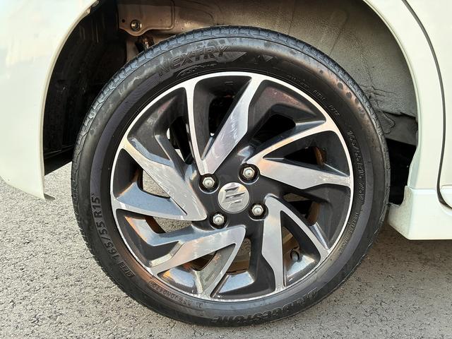 スペーシアカスタム XSターボ 社外ナビ アイドリングストップ ETC クルーズコントロール スマートキー プッシュスタート シートヒーター 電動格納ミラー 両側電動スライドドア LEDヘッドライト オートライト(53枚目)