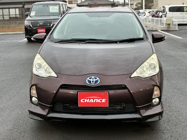 アクア Ｇ　純正ナビ　バックカメラ　ＥＴＣ　パーキングスタート　電動格納ミラー　アイドリングストップ　フォグランプ　オートライト　ＡＵＸ　ＣＤ　ワンセグＴＶ（5枚目）