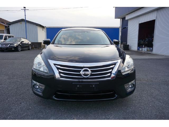 ティアナ XV ETC クリアランスソナー 衝突被害軽減システム ナビ アルミホイール オートライト HID CVT シートエアコン スマートキー 電動格納ミラー 盗難防止システム パワーシート 革シート オットマン(2枚目)