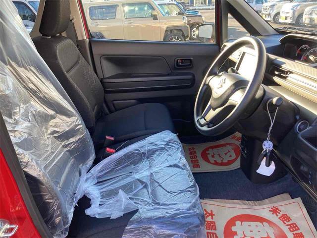 ワゴンＲ ＦＸ　届け出済み未使用車　クリアランスソナー　レーンアシスト　衝突被害軽減システム　オートライト　スマートキー　電動格納ミラー　シートヒーター　ベンチシート　ＣＶＴ　盗難防止システム　ＡＢＳ　ＥＳＣ（13枚目）