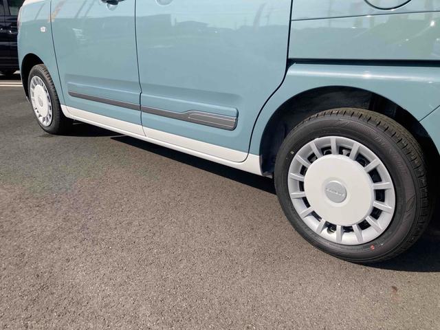 ムーヴキャンバス ストライプスＧ　両側電動スライドドア　クリアランスソナー　衝突被害軽減システム　オートライト　スマートキー　アイドリングストップ　電動格納ミラー　シートヒーター　ベンチシート　ＣＶＴ　ＥＳＣ　エアコン（21枚目）