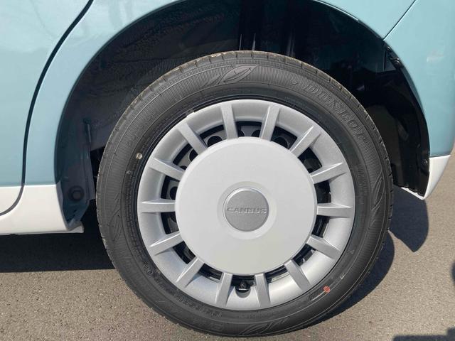 ムーヴキャンバス ストライプスＧ　両側電動スライドドア　クリアランスソナー　衝突被害軽減システム　オートライト　スマートキー　アイドリングストップ　電動格納ミラー　シートヒーター　ベンチシート　ＣＶＴ　ＥＳＣ　エアコン（22枚目）