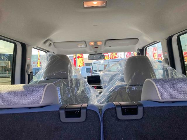 ムーヴキャンバス ストライプスＧ　両側電動スライドドア　クリアランスソナー　衝突被害軽減システム　オートライト　スマートキー　アイドリングストップ　電動格納ミラー　シートヒーター　ベンチシート　ＣＶＴ　ＥＳＣ　エアコン（25枚目）