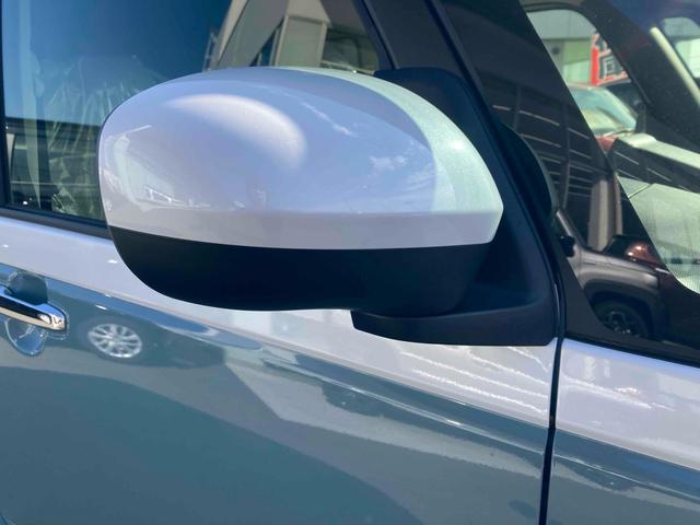 ムーヴキャンバス ストライプスＧ　両側電動スライドドア　クリアランスソナー　衝突被害軽減システム　オートライト　スマートキー　アイドリングストップ　電動格納ミラー　シートヒーター　ベンチシート　ＣＶＴ　ＥＳＣ　エアコン（28枚目）