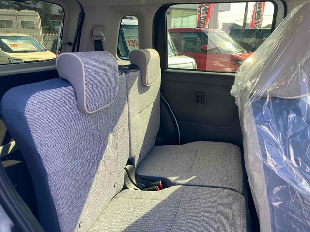 ムーヴキャンバス ストライプスＧ　両側電動スライドドア　クリアランスソナー　衝突被害軽減システム　オートライト　スマートキー　アイドリングストップ　電動格納ミラー　シートヒーター　ベンチシート　ＣＶＴ　ＥＳＣ　エアコン（32枚目）