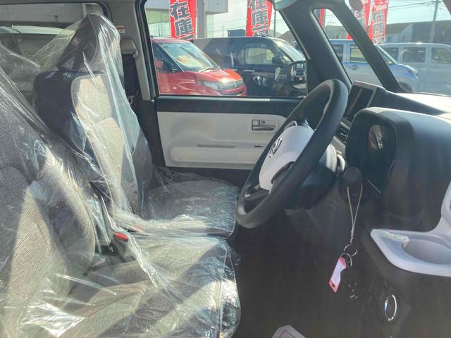 ムーヴキャンバス ストライプスＧ　両側電動スライドドア　クリアランスソナー　衝突被害軽減システム　オートライト　スマートキー　アイドリングストップ　電動格納ミラー　シートヒーター　ベンチシート　ＣＶＴ　ＥＳＣ　エアコン（36枚目）