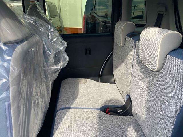 ムーヴキャンバス ストライプスＧ　両側電動スライドドア　クリアランスソナー　衝突被害軽減システム　オートライト　スマートキー　アイドリングストップ　電動格納ミラー　シートヒーター　ベンチシート　ＣＶＴ　ＥＳＣ　エアコン（23枚目）