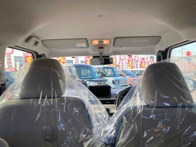 ムーヴキャンバス ストライプスＧ　両側電動スライドドア　クリアランスソナー　衝突被害軽減システム　オートライト　スマートキー　アイドリングストップ　電動格納ミラー　シートヒーター　ベンチシート　ＣＶＴ　ＥＳＣ　エアコン（28枚目）