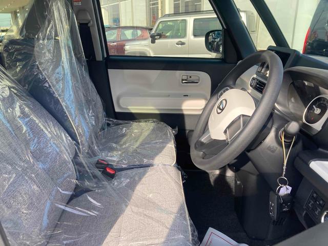 ムーヴキャンバス ストライプスＧ　両側電動スライドドア　クリアランスソナー　衝突被害軽減システム　オートライト　スマートキー　アイドリングストップ　電動格納ミラー　シートヒーター　ベンチシート　ＣＶＴ　ＥＳＣ　エアコン（47枚目）