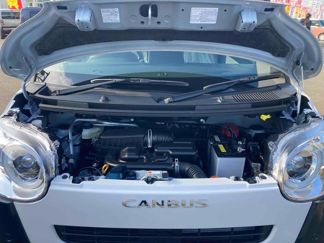 ムーヴキャンバス ストライプスＧ　両側電動スライドドア　クリアランスソナー　衝突被害軽減システム　オートライト　スマートキー　アイドリングストップ　電動格納ミラー　シートヒーター　ベンチシート　ＣＶＴ　ＡＢＳ　ＥＳＣ　エアコン（19枚目）