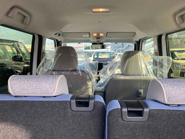 ムーヴキャンバス ストライプスＧ　両側電動スライドドア　クリアランスソナー　衝突被害軽減システム　オートライト　スマートキー　アイドリングストップ　電動格納ミラー　シートヒーター　ベンチシート　ＣＶＴ　ＡＢＳ　ＥＳＣ　エアコン（26枚目）