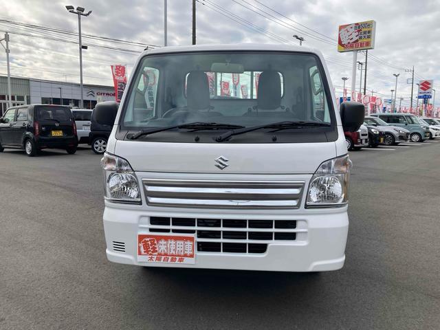 キャリイトラック 　４ＷＤ　軽トラック　ＭＴ　クリアランスソナー　アイドリングストップ　オートライト　ＥＳＣ　エアコン　パワーウィンドウ（2枚目）