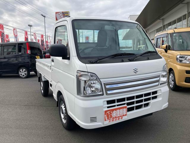キャリイトラック 　４ＷＤ　軽トラック　ＭＴ　クリアランスソナー　アイドリングストップ　オートライト　ＥＳＣ　エアコン　パワーウィンドウ（3枚目）