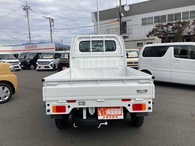 キャリイトラック 　４ＷＤ　軽トラック　ＭＴ　クリアランスソナー　アイドリングストップ　オートライト　ＥＳＣ　エアコン　パワーウィンドウ（6枚目）