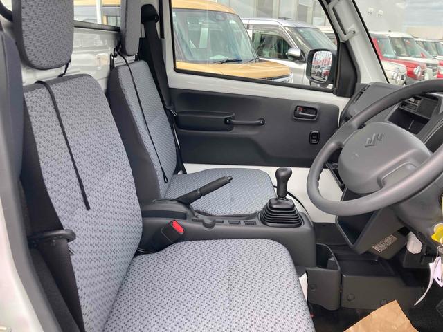 キャリイトラック 　４ＷＤ　軽トラック　ＭＴ　クリアランスソナー　アイドリングストップ　オートライト　ＥＳＣ　エアコン　パワーウィンドウ（19枚目）