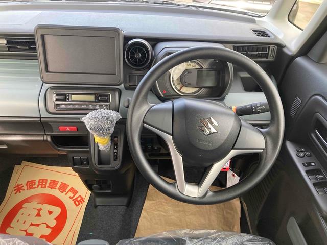 スペーシアベース ＧＦ　両側スライドドア　クリアランスソナー　レーンアシスト　衝突被害軽減システム　オートライト　スマートキー　アイドリングストップ　電動格納ミラー　シートヒーター　ＡＴ　ＥＳＣ　エアコン　パワーステアリング（3枚目）