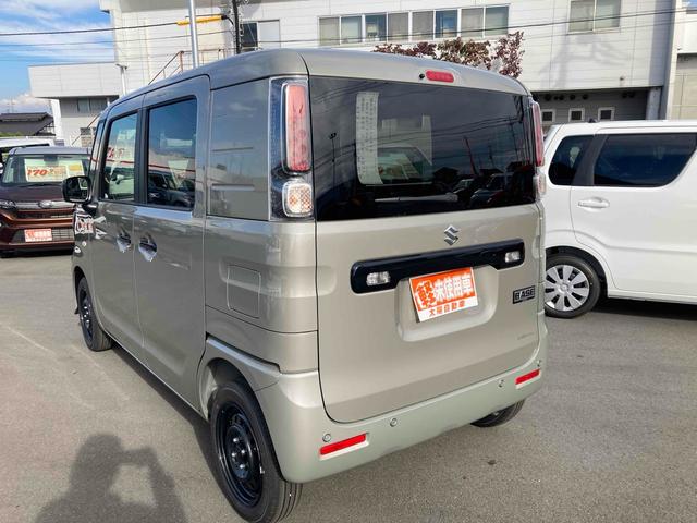 スペーシアベース ＧＦ　両側スライドドア　クリアランスソナー　レーンアシスト　衝突被害軽減システム　オートライト　スマートキー　アイドリングストップ　電動格納ミラー　シートヒーター　ＡＴ　ＥＳＣ　エアコン　パワーステアリング（17枚目）