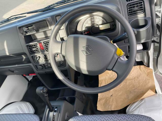 キャリイトラック KCエアコン・パワステ 4WD AT 衝突被害軽減システム クリアランスソナー レーンアシスト アイドリングストップ 電動格納ミラー オートライト ESC エアコン パワーウィンドウ(2枚目)