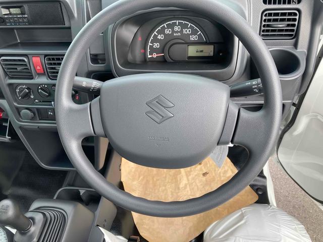 キャリイトラック 　ＭＴ　クリアランスソナー　アイドリングストップ　オートライト　ＥＳＣ　エアコン　パワーステアリング　パワーウィンドウ　運転席エアバッグ　助手席エアバッグ（2枚目）