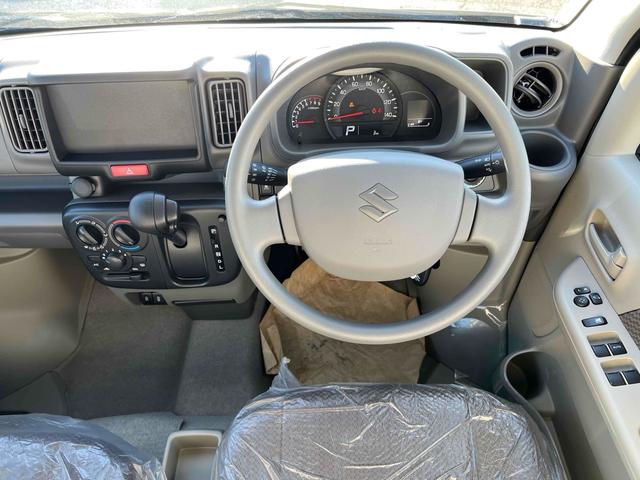 エブリイ ジョイン　両側スライドドア　クリアランスソナー　レーンアシスト　衝突被害軽減システム　オートライト　スマートキー　アイドリングストップ　電動格納ミラー　ＣＶＴ　ＥＳＣ　エアコン　パワーステアリング（3枚目）