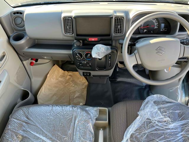 エブリイ PC 両側スライドドア クリアランスソナー レーンアシスト 衝突被害軽減システム オートライト スマートキー アイドリングストップ 電動格納ミラー シートヒーター CVT ESC エアコン(2枚目)