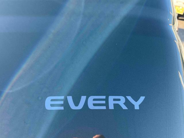 エブリイ PC 両側スライドドア クリアランスソナー レーンアシスト 衝突被害軽減システム オートライト スマートキー アイドリングストップ 電動格納ミラー シートヒーター CVT ESC エアコン(28枚目)