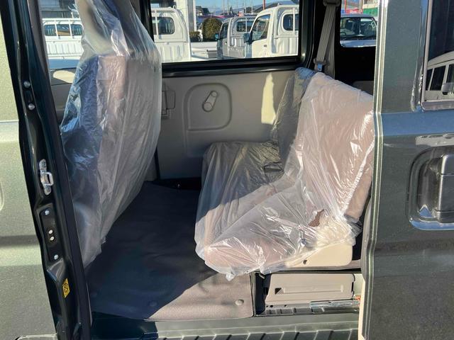 エブリイ PC 両側スライドドア クリアランスソナー レーンアシスト 衝突被害軽減システム オートライト スマートキー アイドリングストップ 電動格納ミラー シートヒーター CVT ESC エアコン(38枚目)