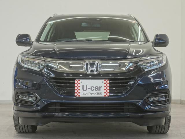 ヴェゼル ハイブリッドZ・ホンダセンシング インターナビシートヒーターLEDオートライトサイドエアバッグサイドカーテンエアバッグアダプティブクルーズコントロールレーンキープアシストルーフレール レーダーサポート Pセンサー DVD再生機能(6枚目)