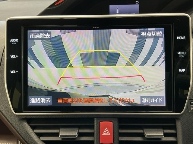 エスクァイア ハイブリッドＧｉプレミアムパッケージ　純正ドラレコ前　純正ナビ　ＬＥＤライト　地上デジタル　衝突被害軽減　クリアランスソナー　オートライト　Ｂカメラ　クルコン　スマートキー　ナビ＆ＴＶ　キーレス　前席シートヒーター　盗難防止装置　ＡＢＳ（8枚目）