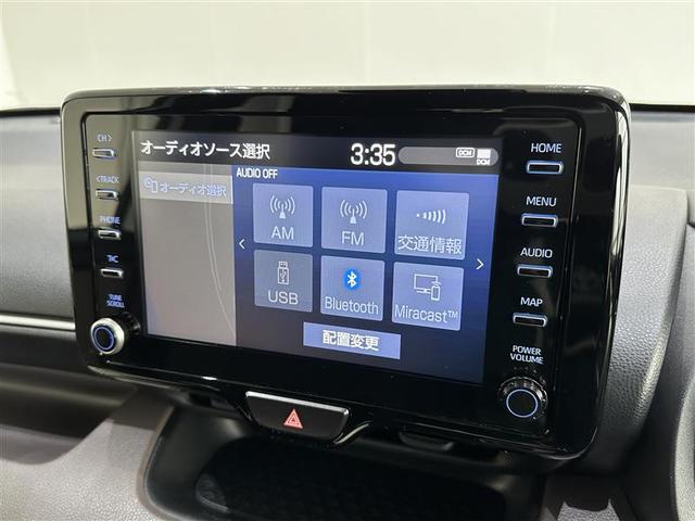 ヤリス ハイブリッドＧ　ＬＥＤライト　スマートキ　ナビ　Ｂモニター　横滑り防止装置　クルコン　セキュリティアラーム　メディアプレイヤー接続　パワステ　点検記録簿　メモリーナビゲーション　キーフリー　オートエアコン　ＡＢＳ（12枚目）