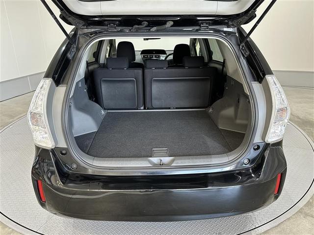 プリウスα S チューン ブラック PW LEDライト 地デジTV DVD再生機能 メモリナビ セキュリティー ETC付き 横滑り防止 スマートキープッシュスタート TVナビ キーレスエントリー サイドカーテンエアバック アルミホイール(15枚目)